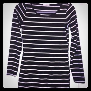 Black & White Striped Dress